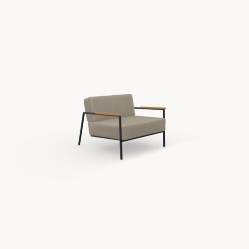 Design modern sofa | Co lounge chair 1 seater facet kiezel7 | Studio HENK
