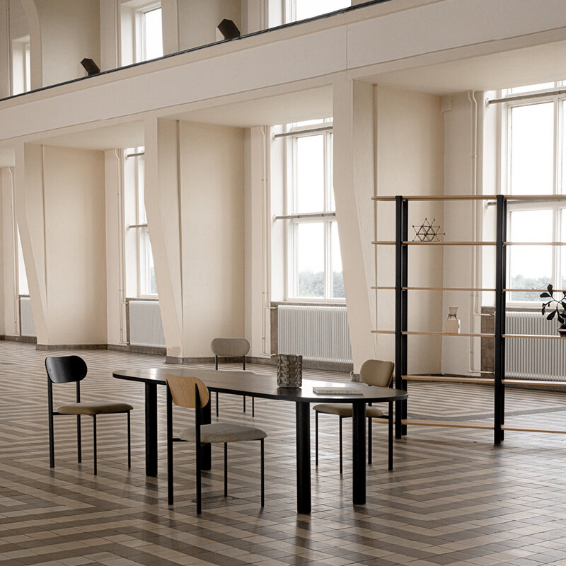 Design cabinet | Oblique Cabinet OB-6L Oak hardwax oil natural light 3041 | Studio HENK | 