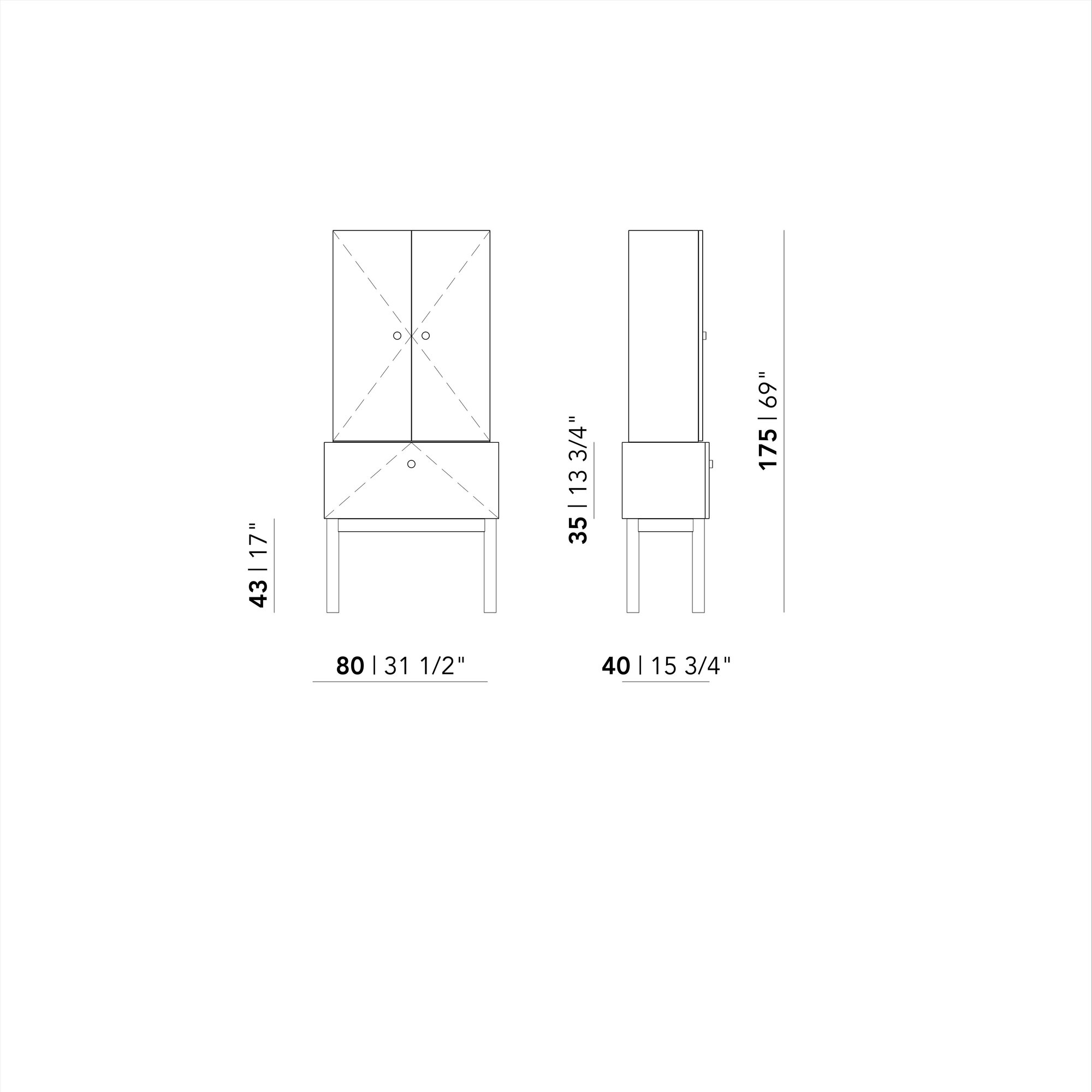 Design cabinet | Cupboard Medium | Studio HENK | 