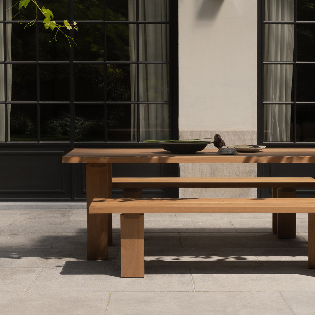Design Dining Bench | Elements Outdoor Bench Accoya | Accoya | Studio HENK| 