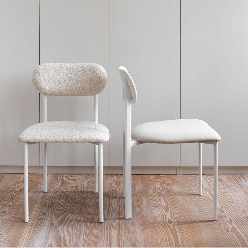 Design modern dining chair | Oblique Dining Chair upholstered bear 200 | Studio HENK | 