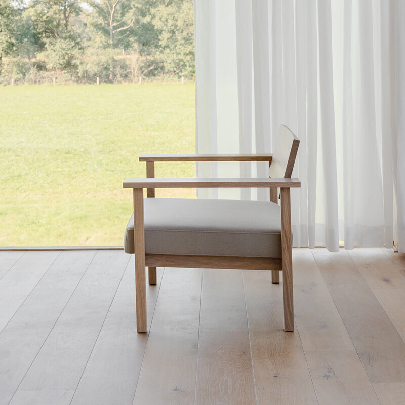 Design modern sofa | Base lounge Chair 1 steelcut2 935 | Studio HENK | 