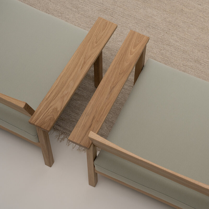 Design modern sofa | Base lounge Chair 1 steelcut2 935 | Studio HENK | 