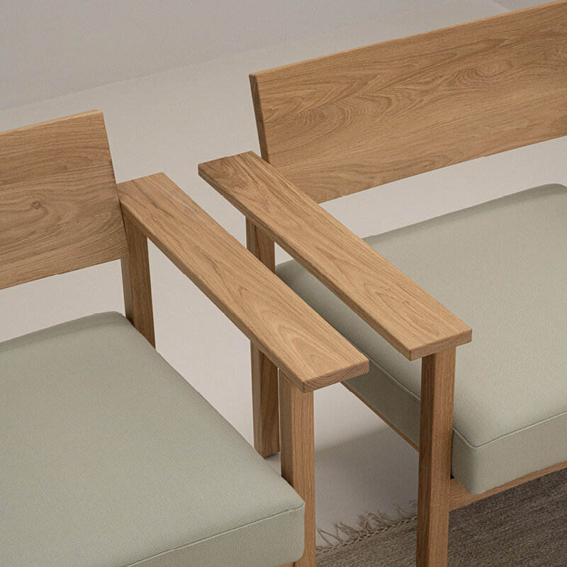 Design modern sofa | Base lounge Chair 1 steelcut2 935 | Studio HENK | 