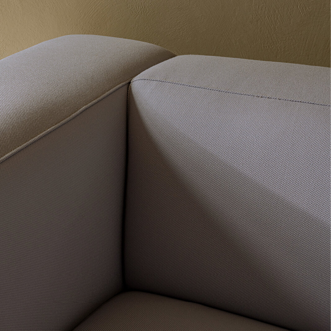 Design modern sofa | Cave Lounge Chair 1 seater steelcut2 135 | Studio HENK | 