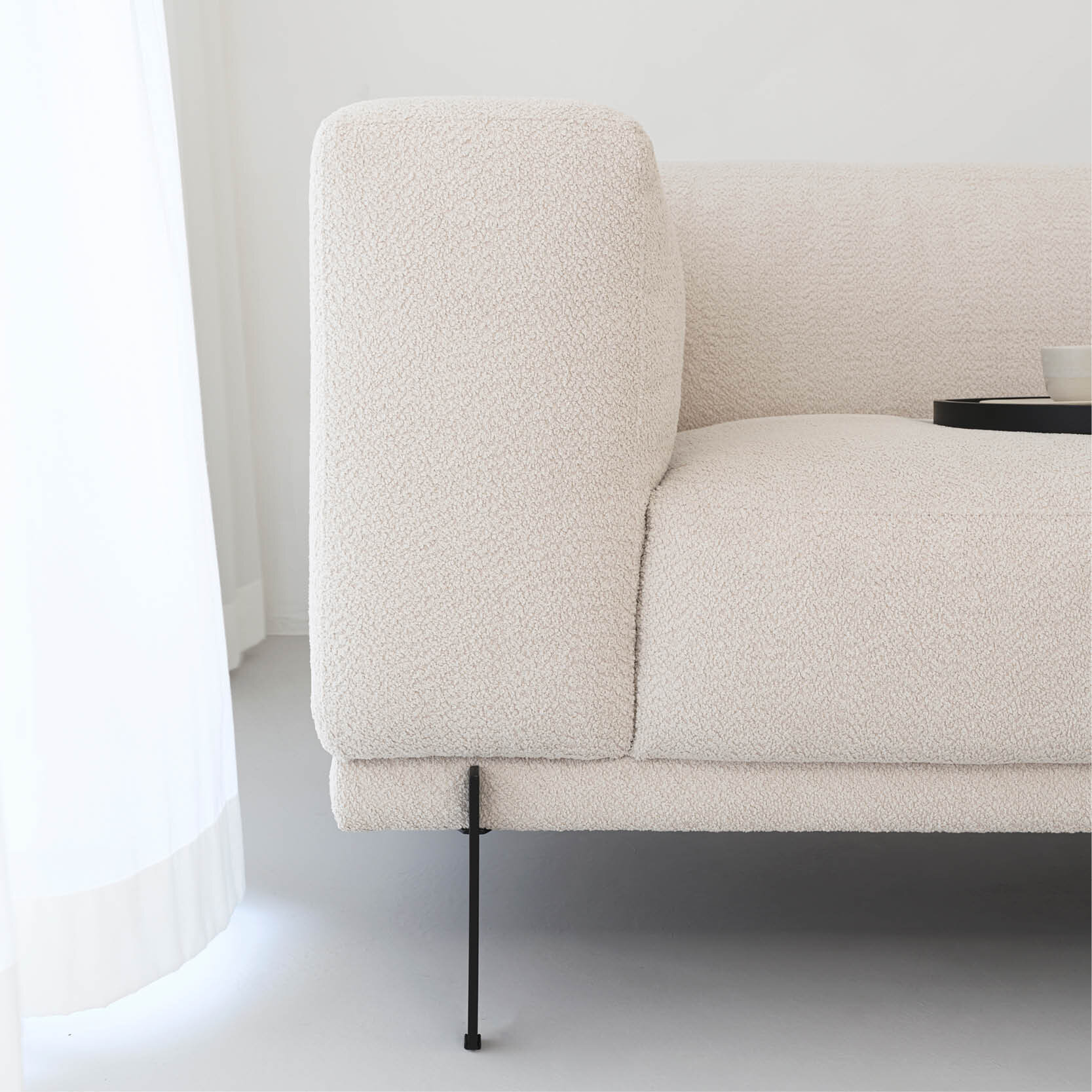 Design modern sofa | Cave 2.5 seater corner sofa right  Green | Studio HENK | 