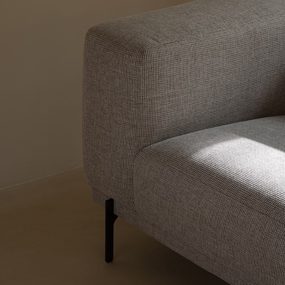 Design modern sofa | Cave 2.5 seater corner sofa right  Green | Studio HENK | 