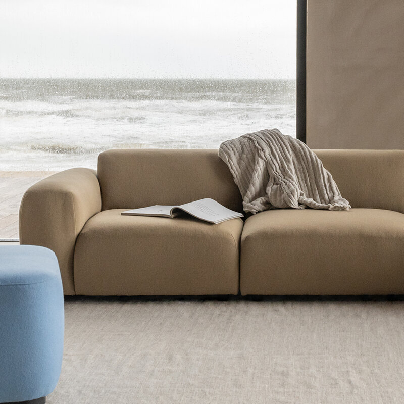 Design modern sofa | Cosy Sofa Corner Element 45 Degrees tonus4 244 | Studio HENK| 