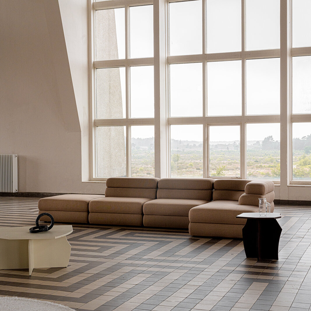 Design modern sofa | Layer 3 seater Grey | Studio HENK | 