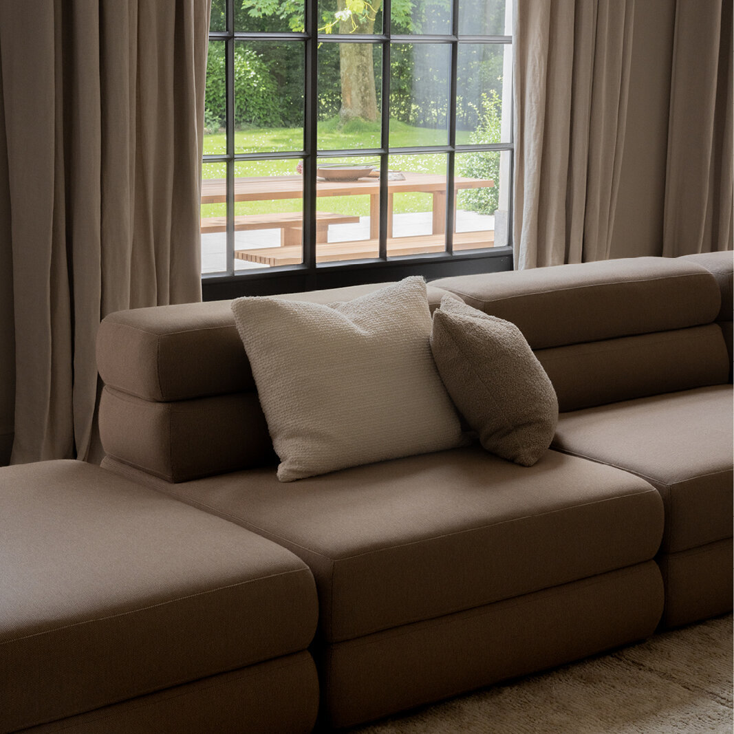 Design modern sofa | Layer 3 seater Grey | Studio HENK | 