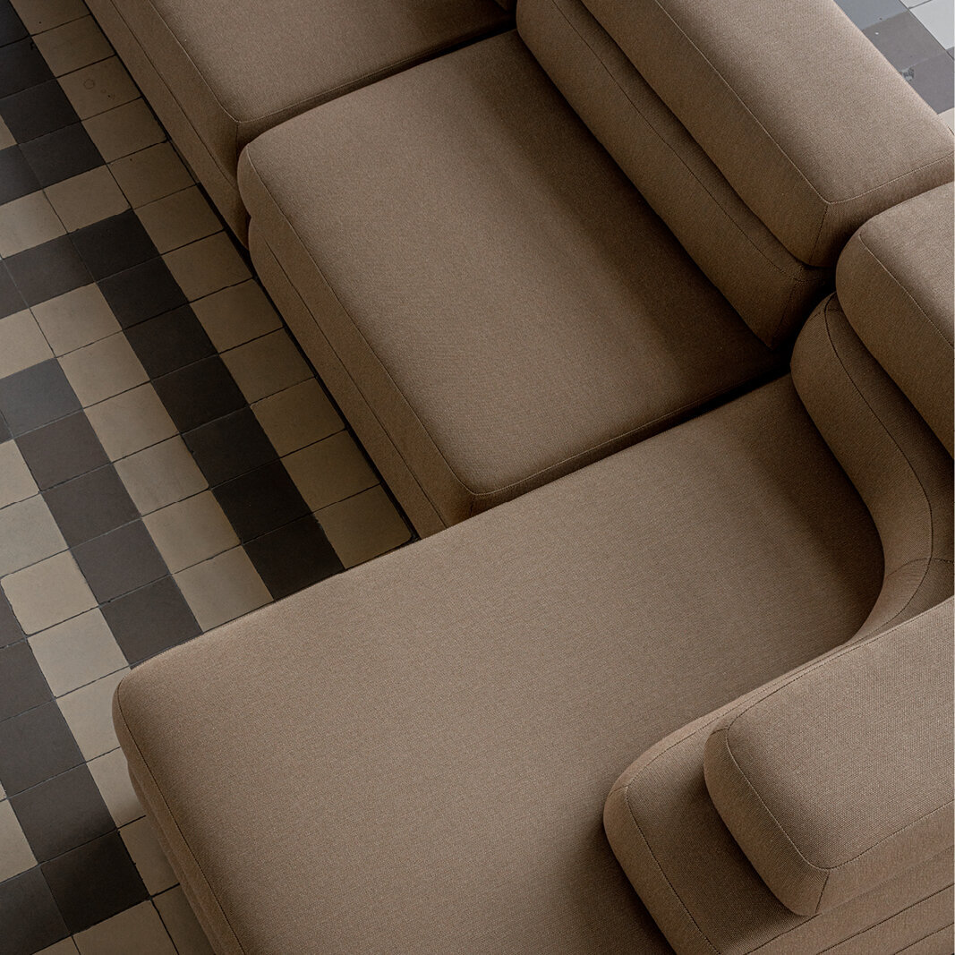 Design modern sofa | Layer 3 seater Grey | Studio HENK | 