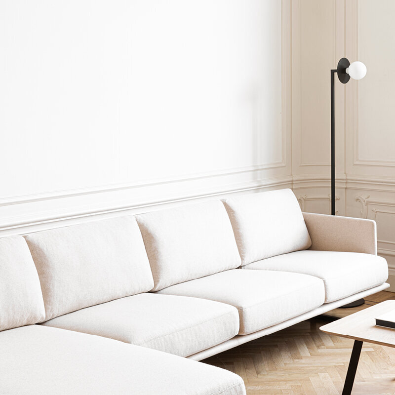 Design modern sofa | Modulo 4 seater corner sofa right Grey | Studio HENK | 