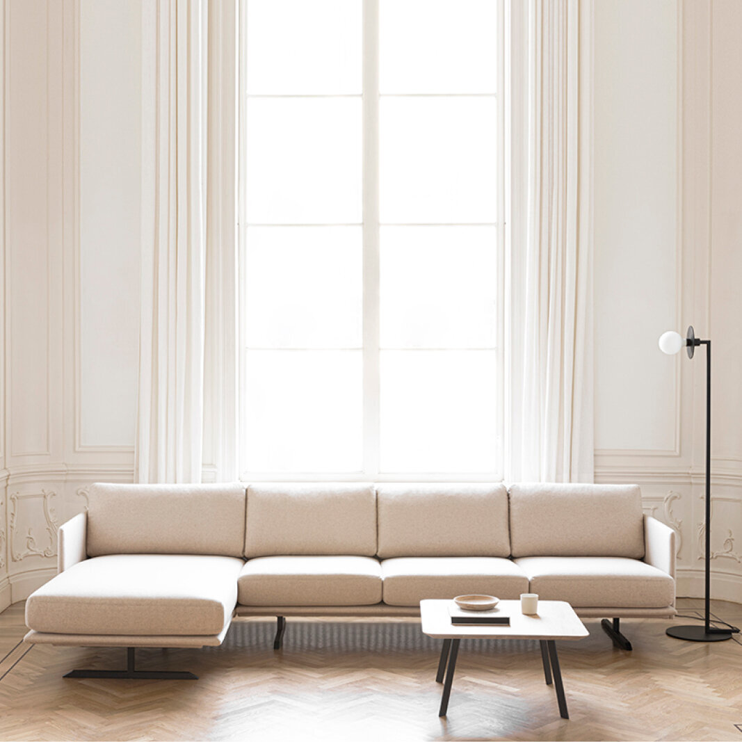 Design modern sofa | Modulo 4 seater corner sofa right Grey | Studio HENK | 