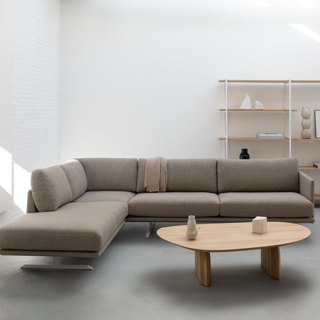 Design modern sofa | Modulo sofa 3,5 seater arm right divina3 191 | Studio HENK|