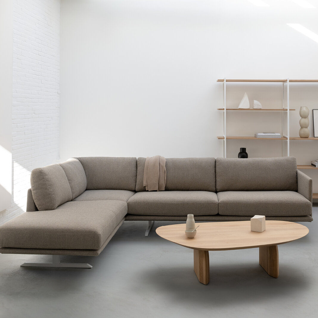 Design modern sofa | Modulo sofa 3,5 seater arm right divina3 191 | Studio HENK| 