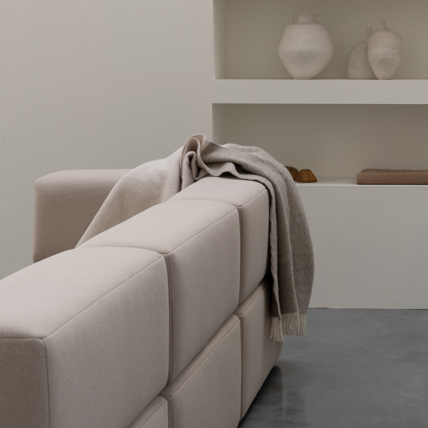 Design modern sofa | Brick 2 seater Beige | Studio HENK | 
