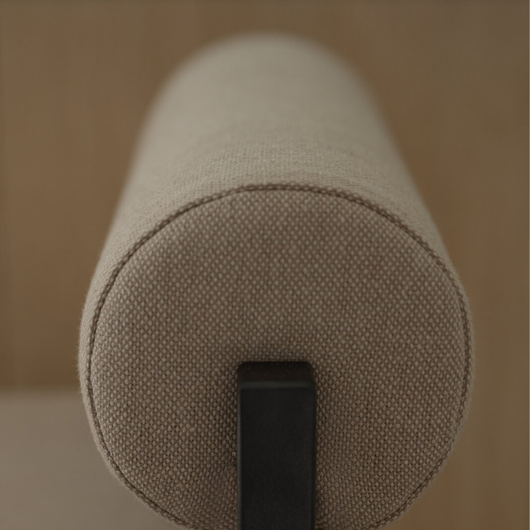 Design stool Bolster Stool 65 | olbia taupe12 | Studio HENK| 