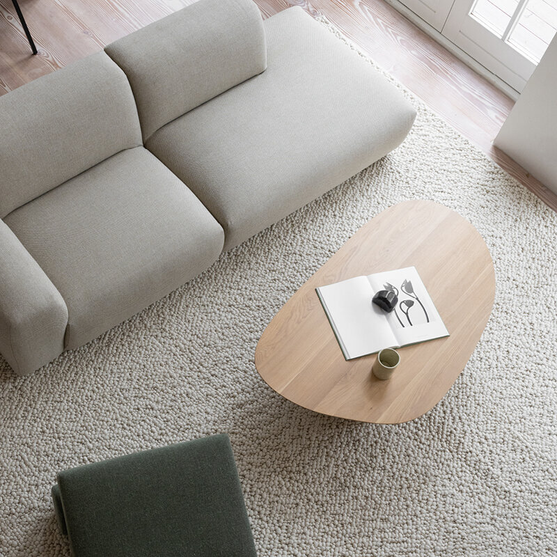 Design Coffee Table | Slot Coffee Table Oak black stain | Oak black stain | Studio HENK| 