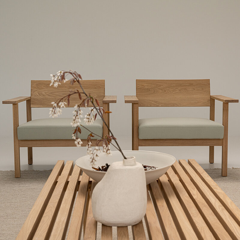 Design Coffee Table | Elements Coffee Table Oak hardwax oil natural light 3041 | Oak hardwax oil natural light 3041 | Studio HENK | 
