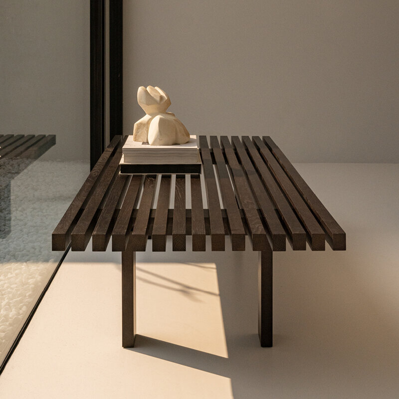 Design Coffee Table | Elements Coffee Table Oak hardwax oil natural light 3041 | Oak hardwax oil natural light 3041 | Studio HENK | 