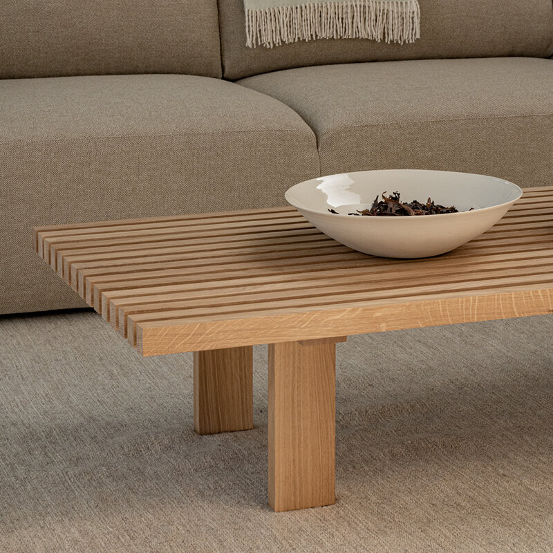 Design Coffee Table | Elements Coffee Table Oak hardwax oil natural light 3041 | Oak hardwax oil natural light 3041 | Studio HENK | 