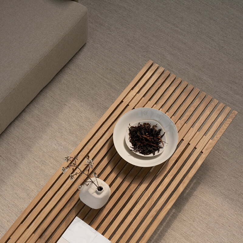Design Coffee Table | Elements Coffee Table Oak hardwax oil natural light 3041 | Oak hardwax oil natural light 3041 | Studio HENK | 