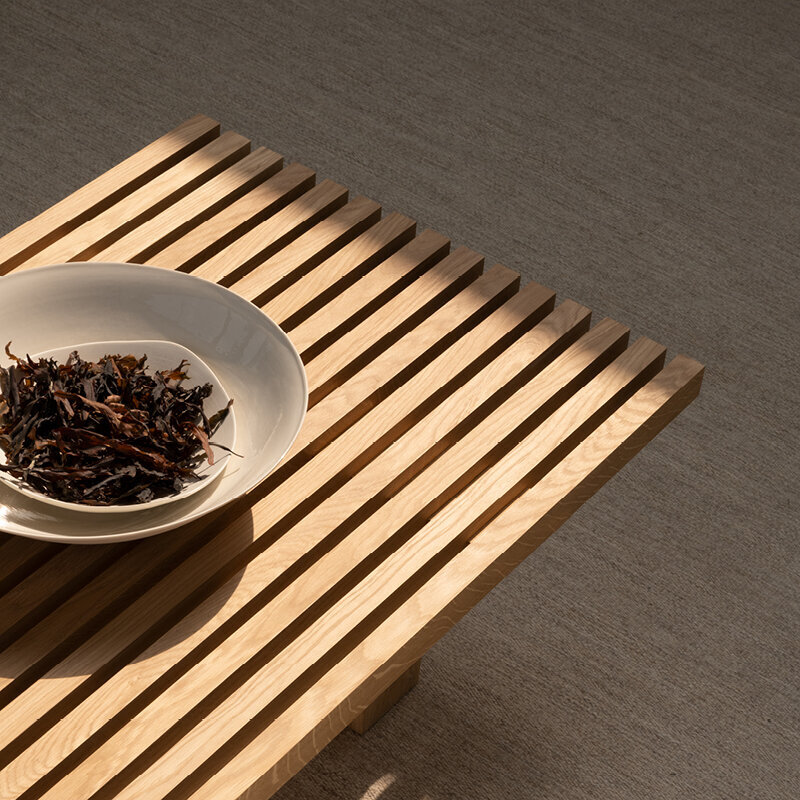 Design Coffee Table | Elements Coffee Table Oak hardwax oil natural light 3041 | Oak hardwax oil natural light 3041 | Studio HENK | 