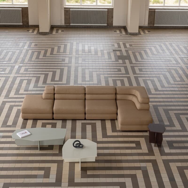 Design Coffee Table | Scissors Coffee Table 70 Oak pebble grey | Oak pebble grey | Studio HENK | 