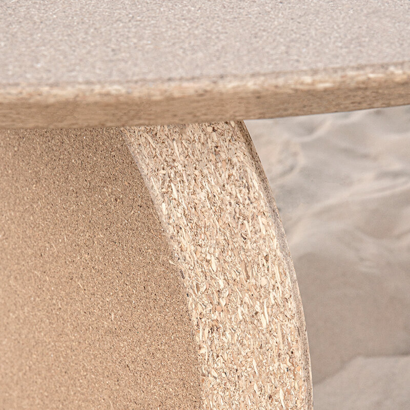Blob Design dining table | Slot Amoeba LivingBoard P5 Natural lacquer | Amoeba LivingBoard P5 Natural lacquer | Studio HENK| 