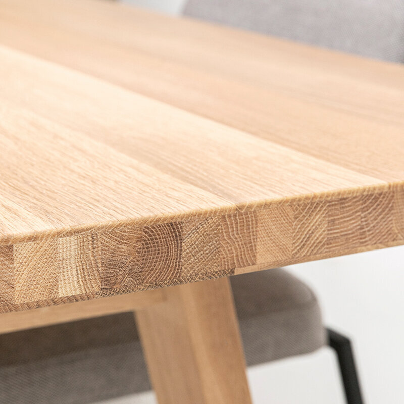 Rectangular Design dining table | Legno Oak smoked stain | Oak natural lacquer  | Studio HENK | 