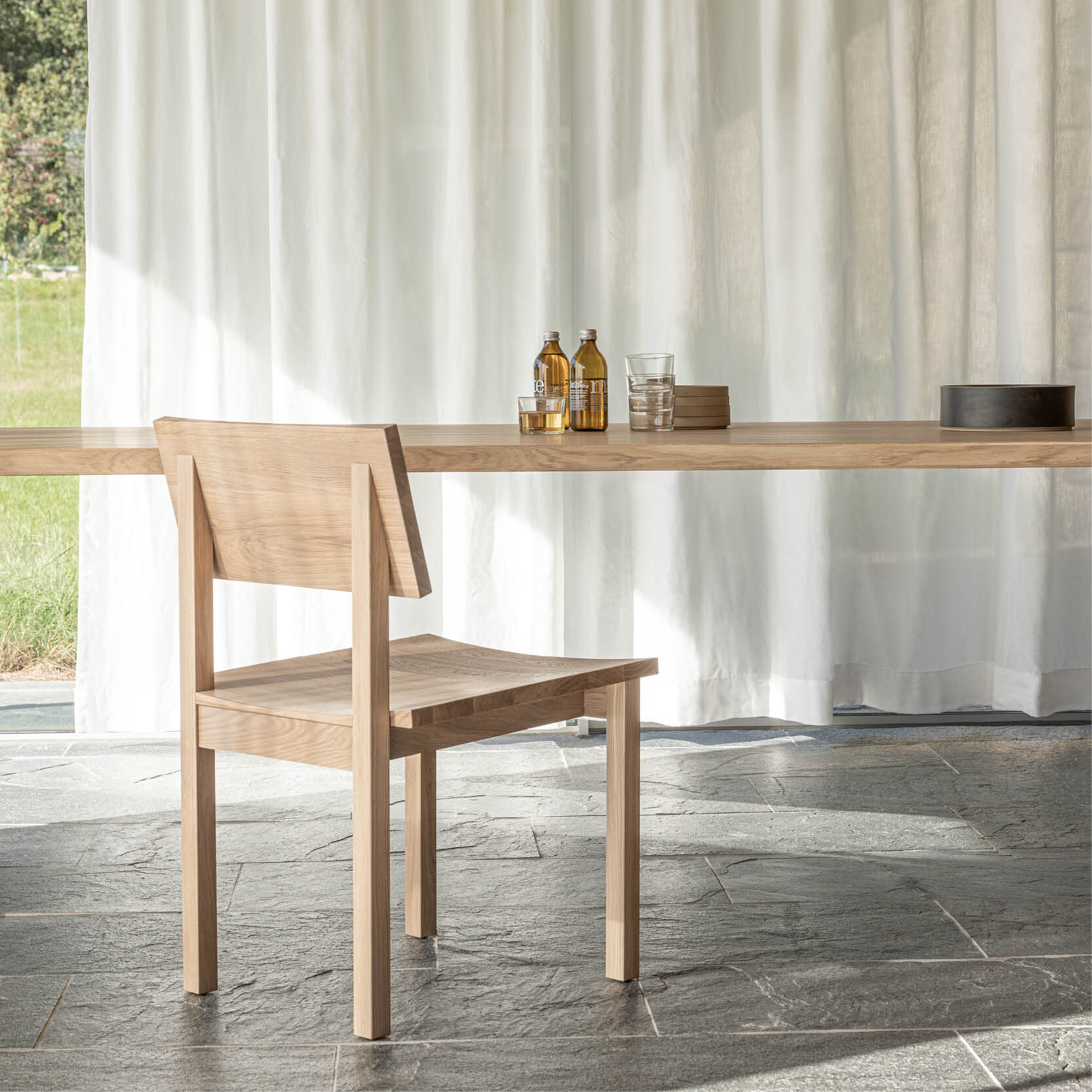 Design modern dining chair | Base Chair with armrest  | Studio HENK | 