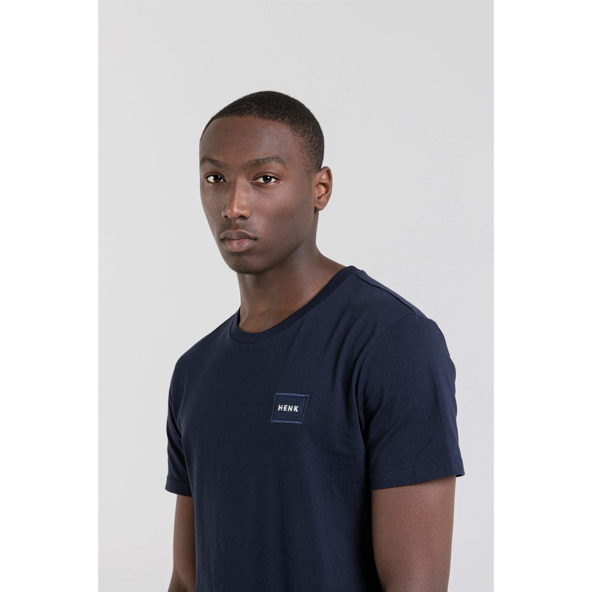 Navy blue t shirt sale