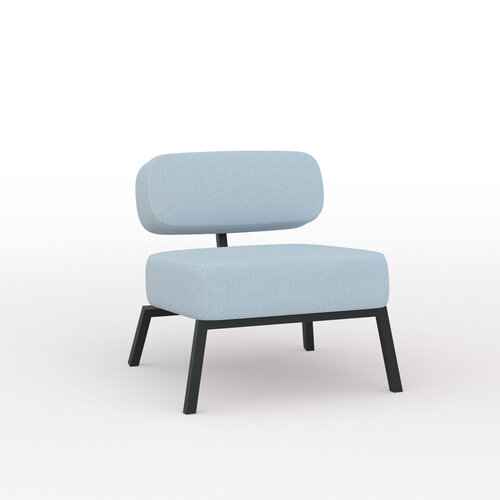Design modern sofa | Ode lounge chair 1 seater without armrest  steelcuttrio3 713 | Studio HENK