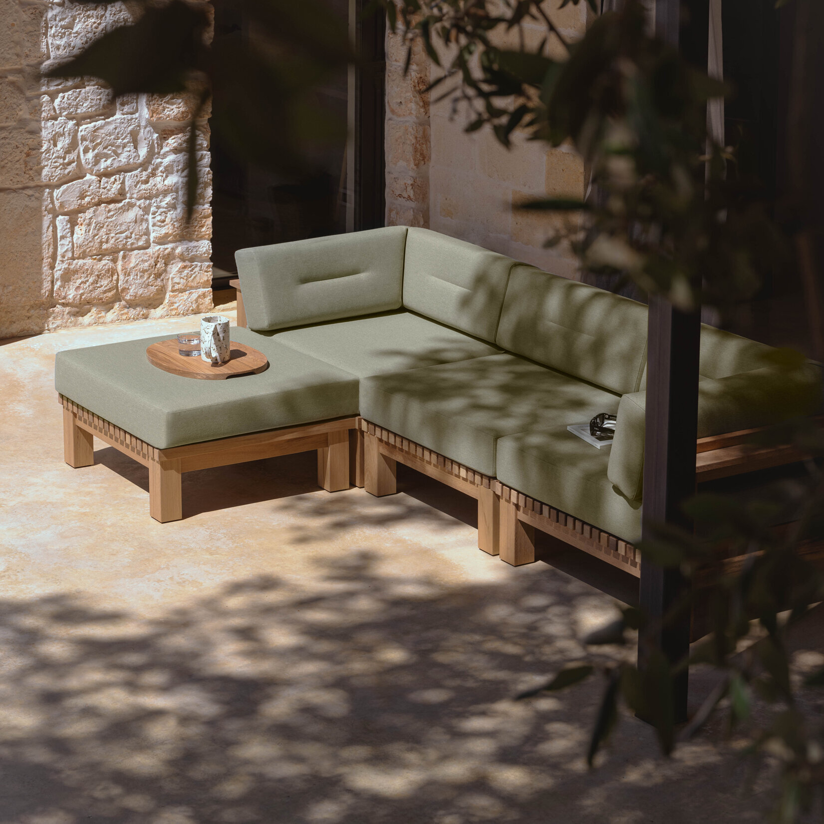 Design modern sofa | Element Lounge Sofa heritage rust18021 | Studio HENK| 