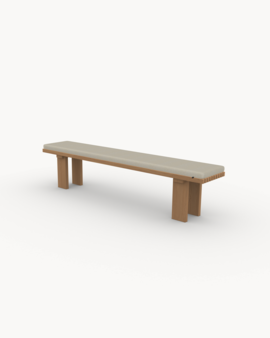 FSC gecertificeerd Iroko hout, Papyrus 18000 cushion