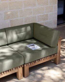3 zits, Hocker, Salontafel, Leaf 18011
