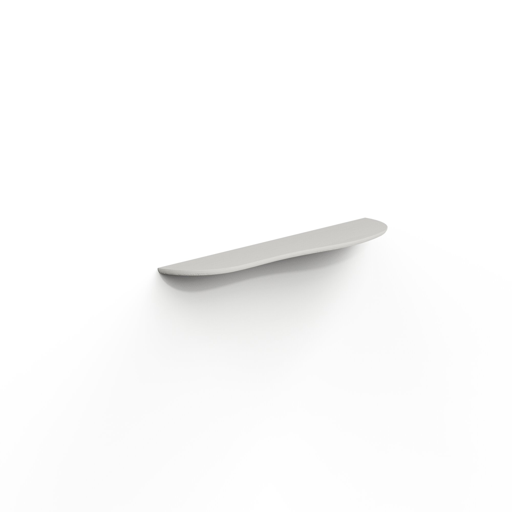 Design shelf | Blob shelf M Right Oak white lacquer Radius | Studio HENK | 