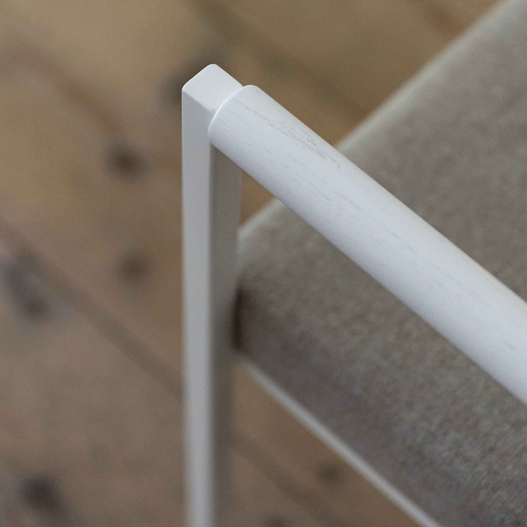 Design modern dining chair | Bolster Dining Chair with armrest Beige orion shitake124 | Studio HENK | 