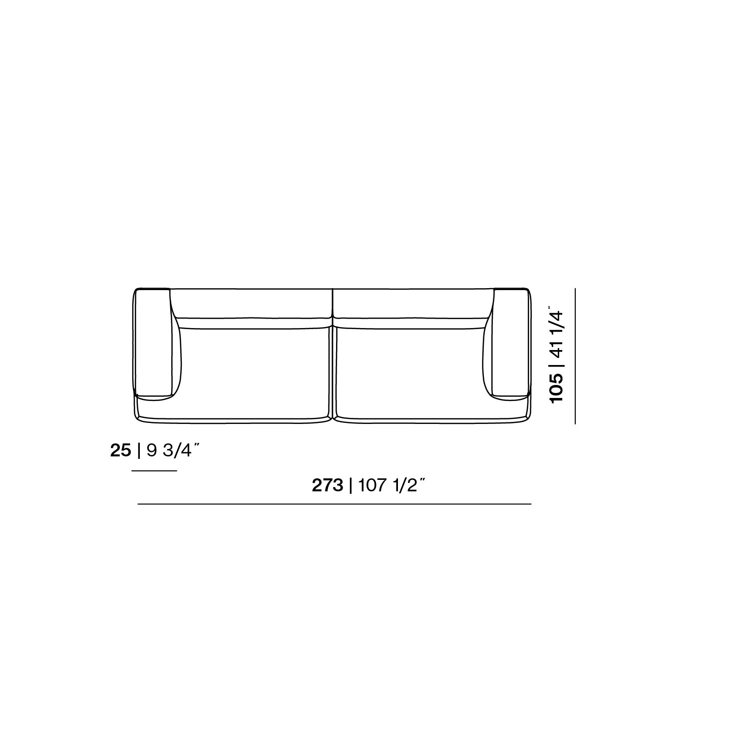 Design modern sofa | Hug 3.5 seater Beige | Studio HENK | 