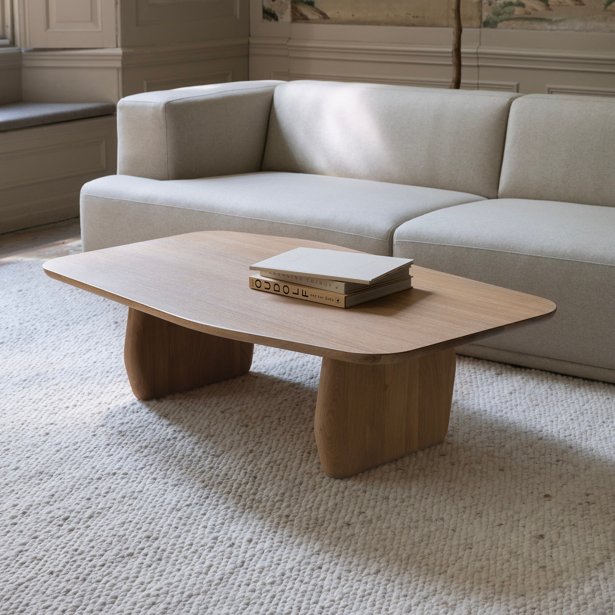 Design Coffee Table | Slant Coffee Table Oak smoked stain | Oak smoked stain | Studio HENK | 