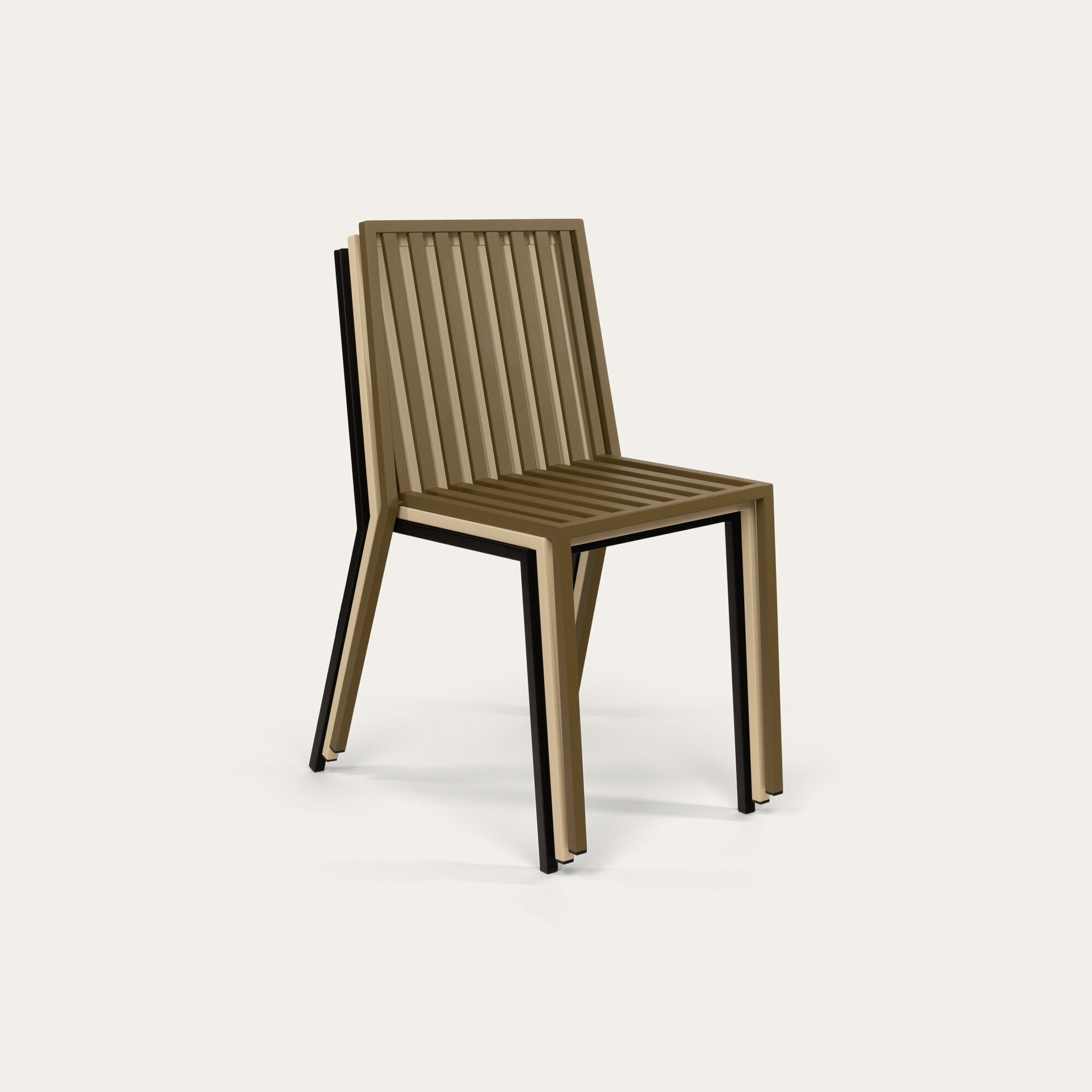 Design modern dining chair | Trace Outdoor Chair Left without armrest  | Studio HENK | 