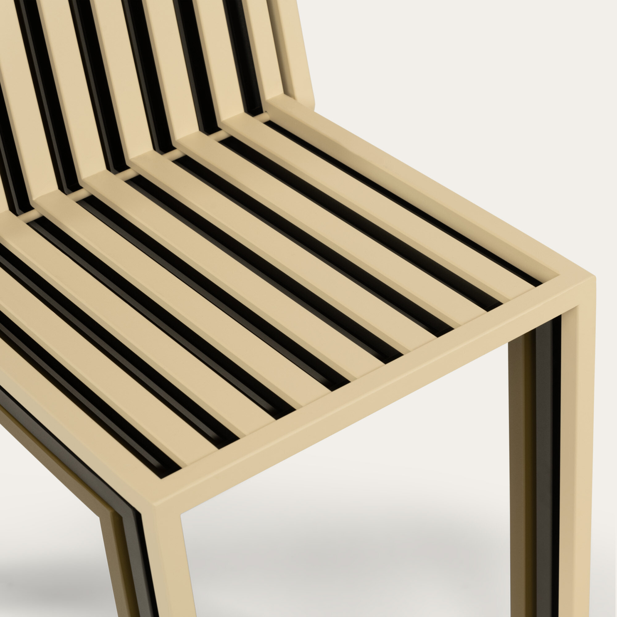 Design modern dining chair | Trace Outdoor Chair Right without armrest  | Studio HENK | 