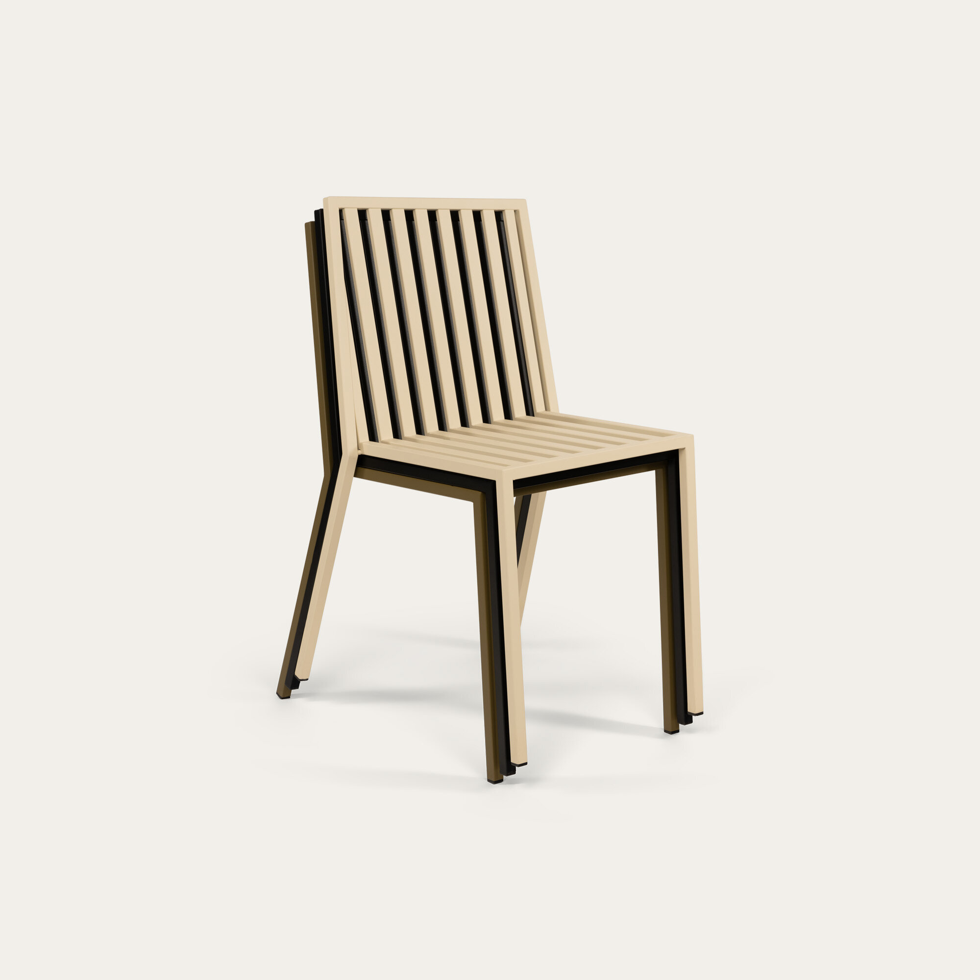 Design modern dining chair | Trace Outdoor Chair Left without armrest  | Studio HENK | 