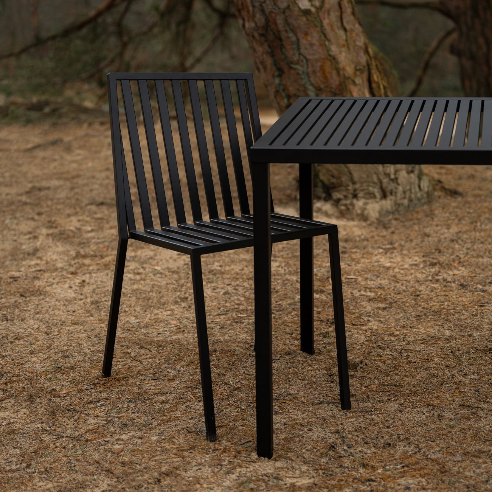 Design modern dining chair | Trace Outdoor Chair Right without armrest  | Studio HENK | 
