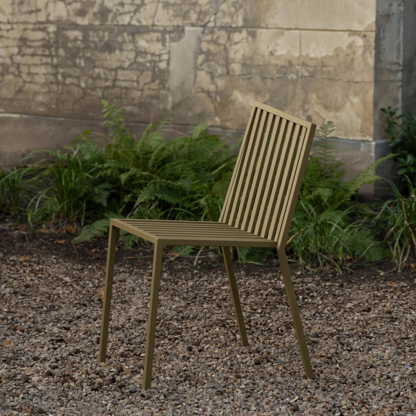 Design modern dining chair | Trace Outdoor Chair Left without armrest  | Studio HENK | 