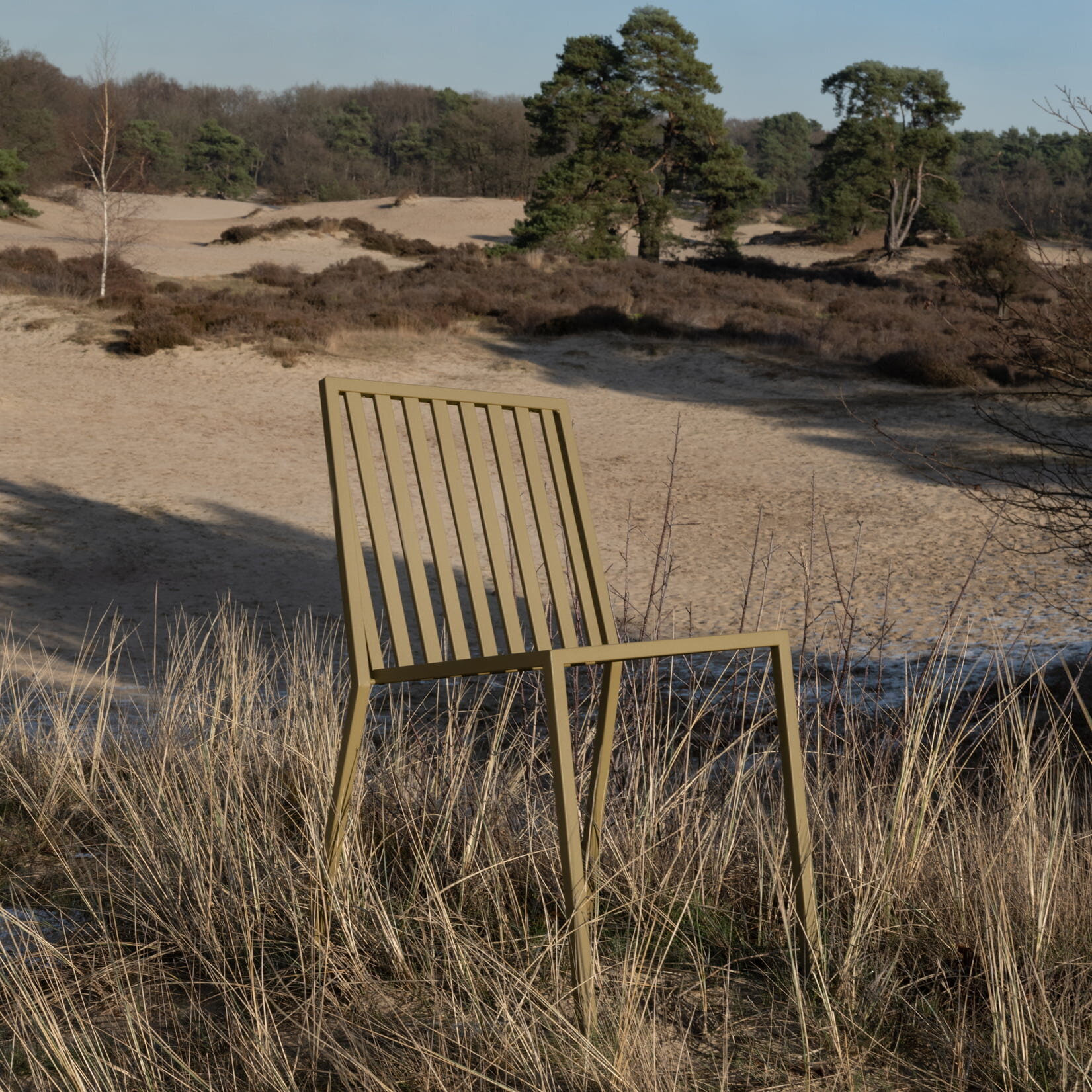 Design modern dining chair | Trace Outdoor Chair Left without armrest  | Studio HENK | 