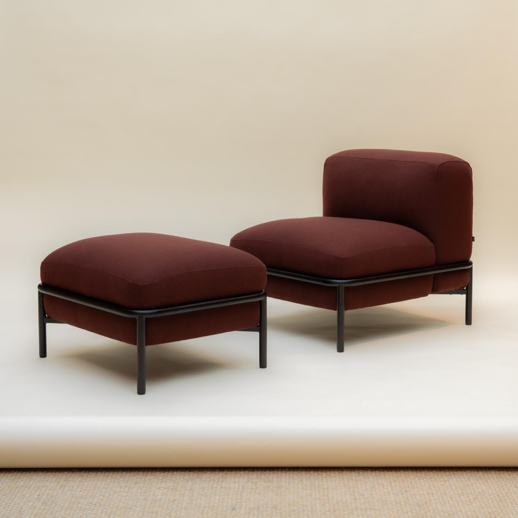 Design modern sofa | Bond lounge chair 1 cube blush92 | Studio HENK | 