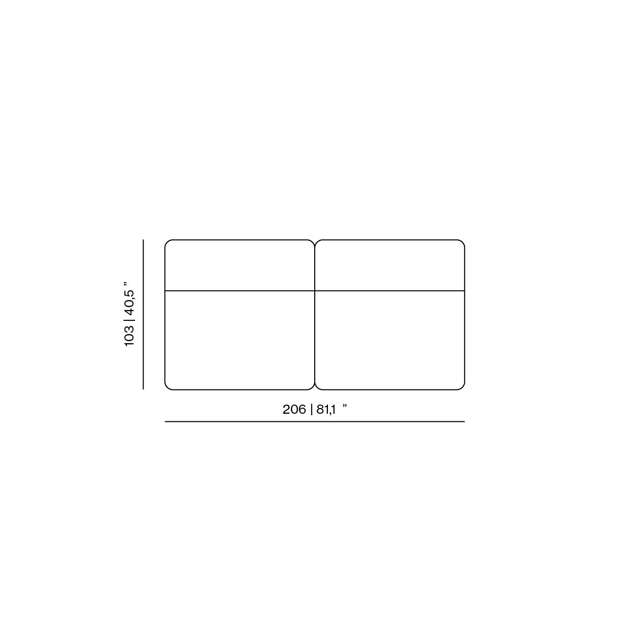 Design modern sofa | Blanket 3 seater Beige | Studio HENK | 
