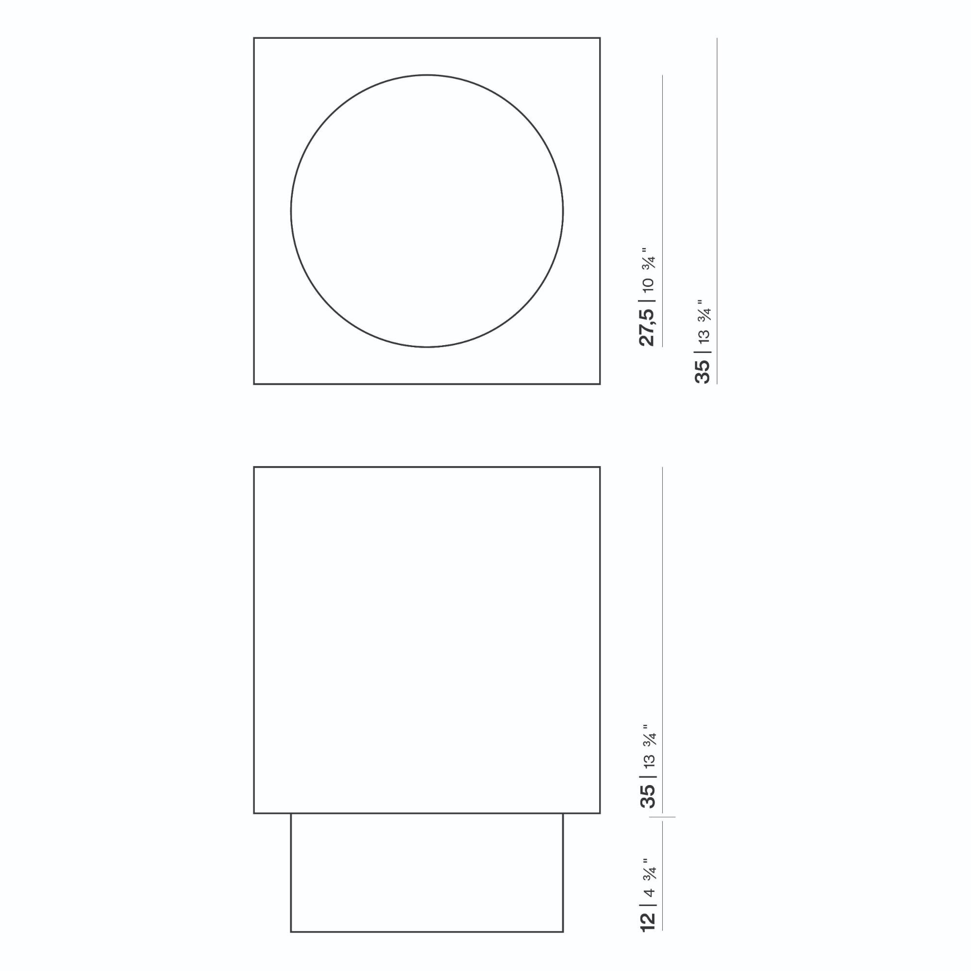 Design Coffee Table | Display coffee table 35 Oak hardwax oil natural light 3041 | Oak hardwax oil natural light 3041 | Studio HENK | 