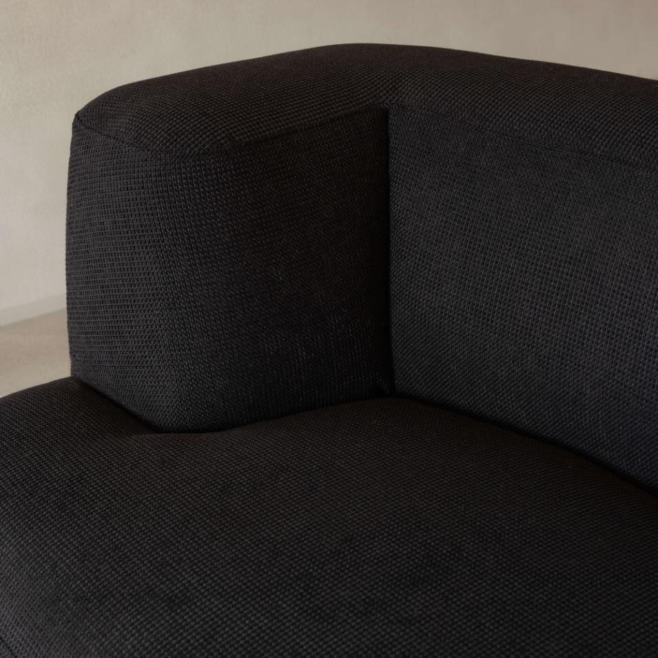 Design modern sofa | Slant 2 seater Black | Studio HENK | 